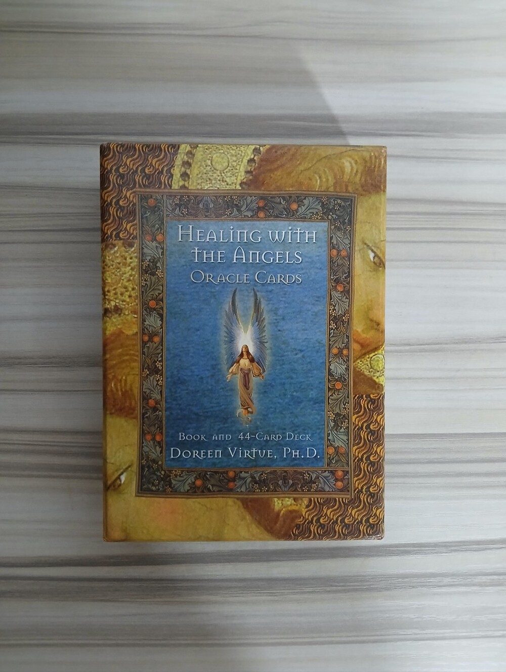 Healing With The Angels Oracle Cards - Doreen Virtue - 44 Card Deck & Guidebook